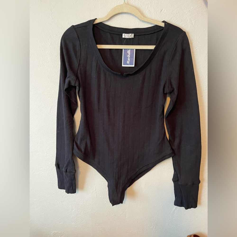 Free People black bodysuit